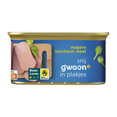 g'woon Magere Luncheon Meat