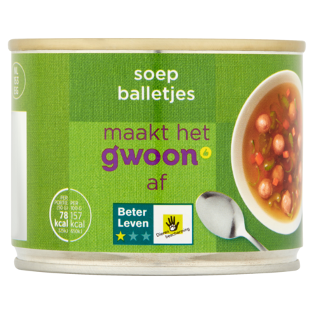 g'woon Soepballetjes 200 g