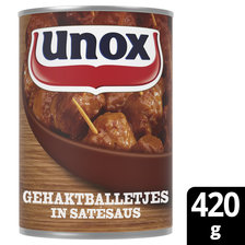 Unox Gehaktballetjes in Satésaus 420 g