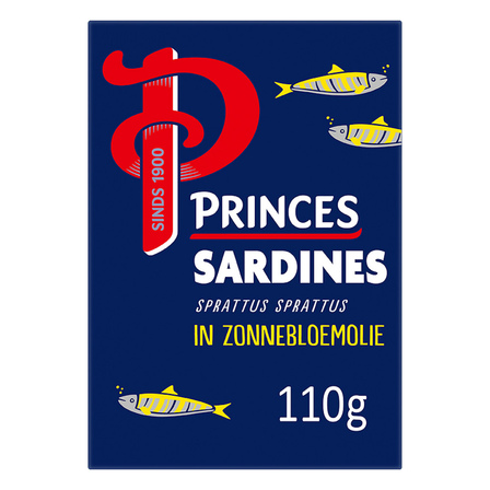 Princes Sardines  in Zonnebloemolie