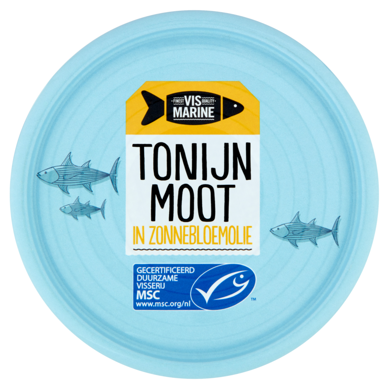 Vis Marine Tonijnmoot in Zonnebloemolie