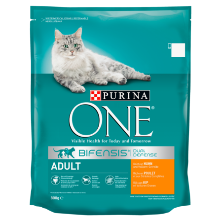 Purina ONE Bifensis Adult Brokjes - Kip - Kattenvoer