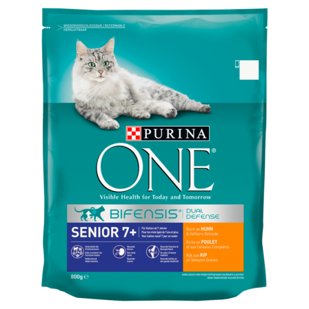 Purina One Bifensis Senior 7+ Brokjes kip