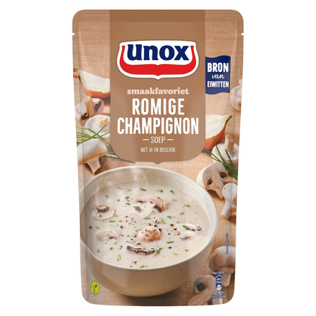 Unox Smaakfavoriet Romige Champignonsoep
