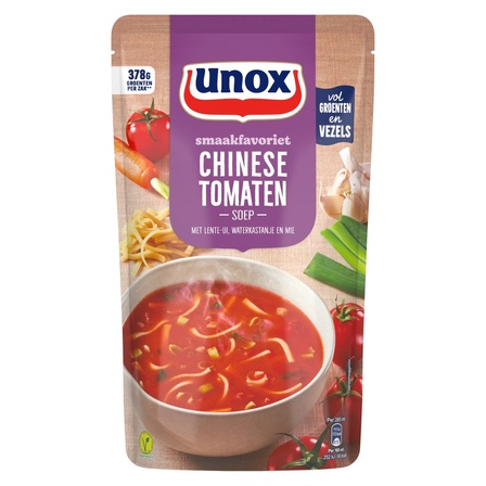 Unox Soep In Zak Chinese Tomatensoep 570 ml