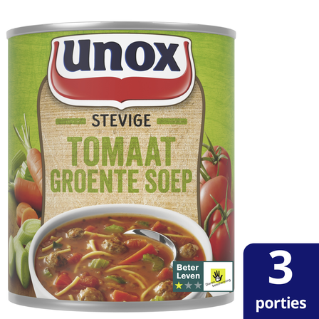 Unox Stevige Tomaat-Groentesoep