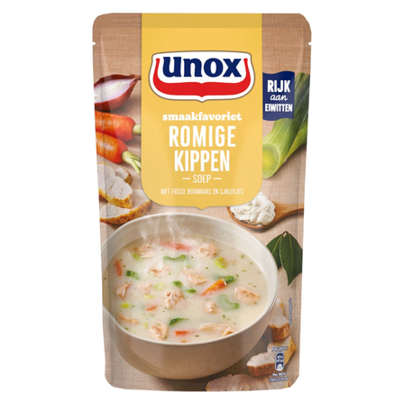 Unox Smaakfavoriet Romige Kippensoep