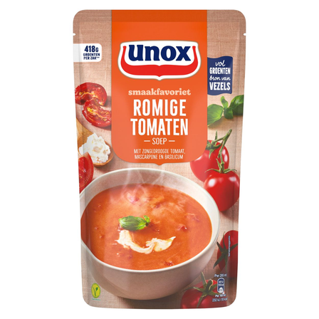 Unox Smaakfavoriet Romige Tomatensoep