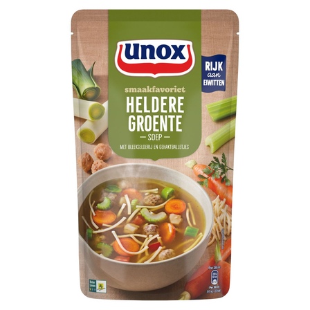 Unox Soep In Zak Groentesoep 570 ml