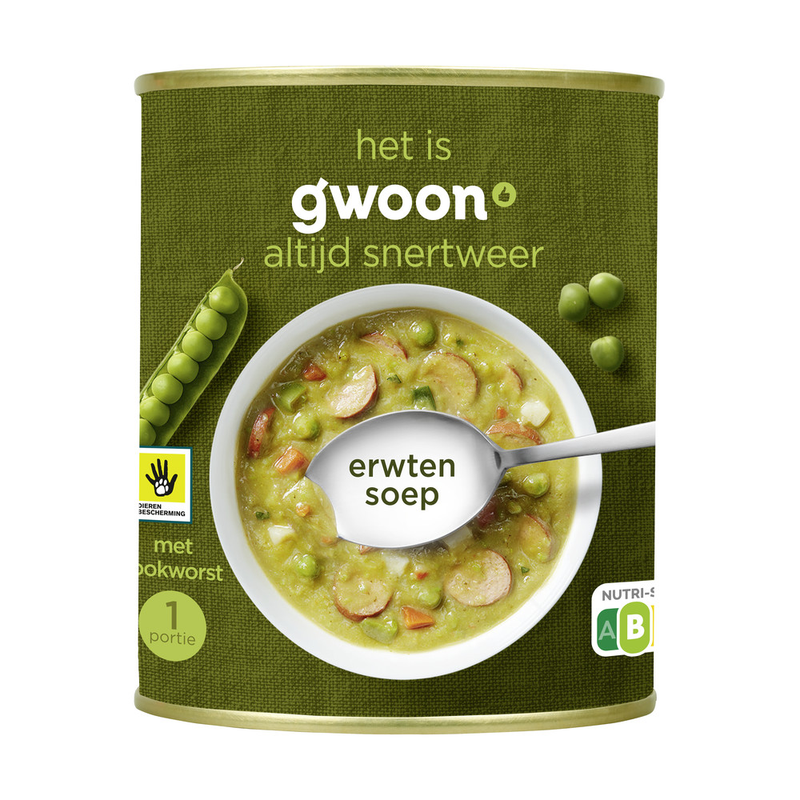 G'woon erwtensoep bl 300ml