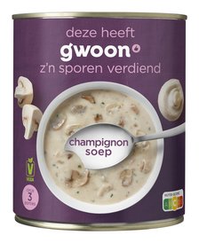 g'woon Champignon Soep 800 ml