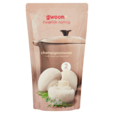 g'woon Champignonsoep met Room en Bieslook