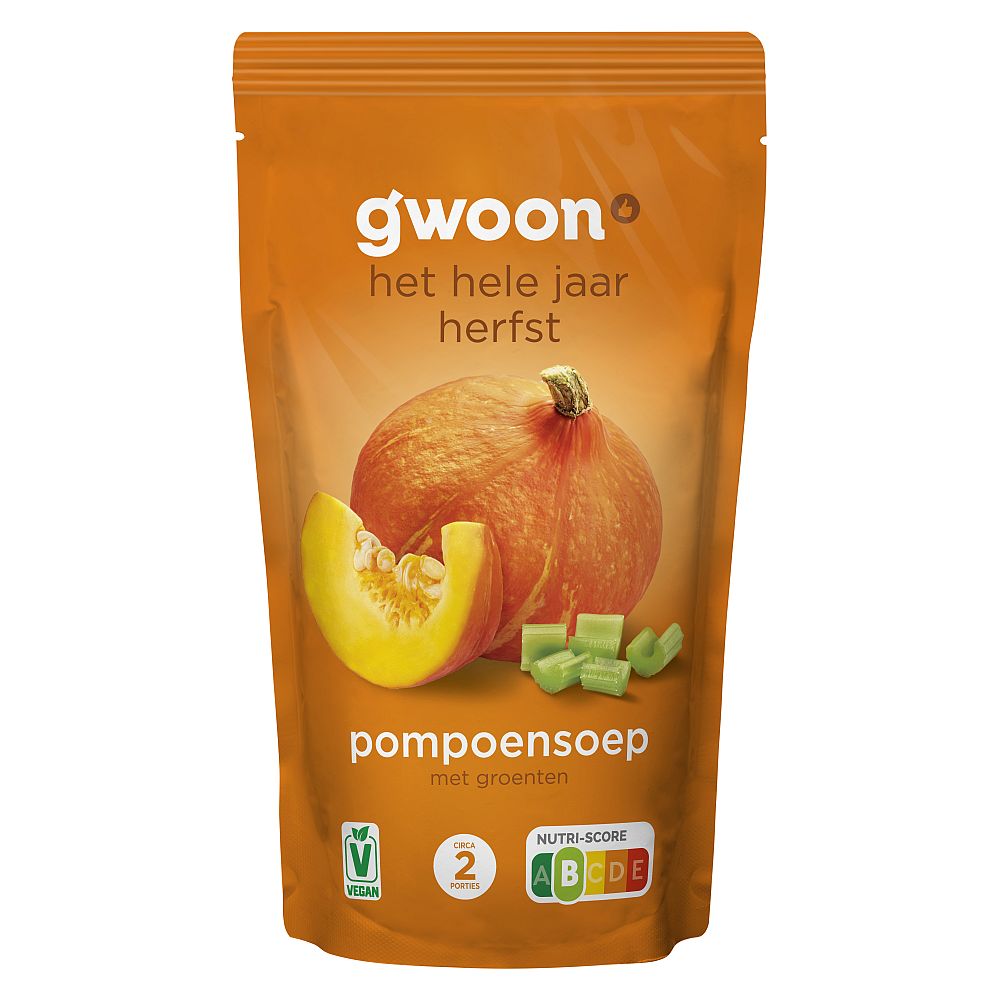 Pompoensoep met Groenten en Room