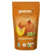 g'woon Pompoensoep met Groenten en Room