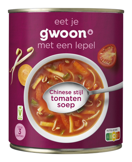 g'woon Chinese Tomatensoep