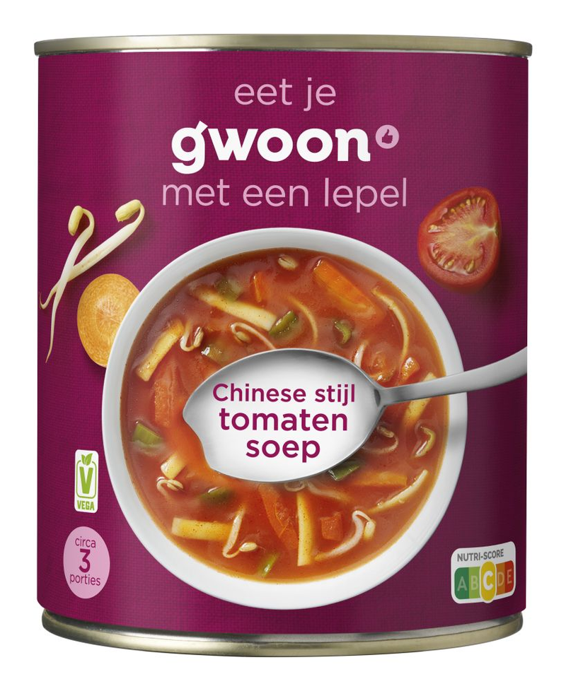 G'woon Chinese tomatensoep