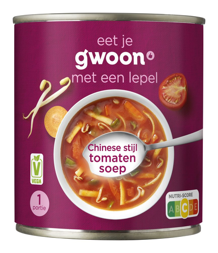 g'woon Chinese Tomatensoep