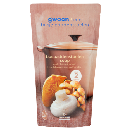 g'woon Bospaddenstoelen Soep