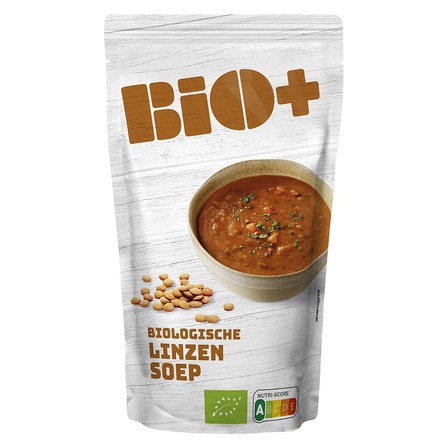Bio+ Linzensoep