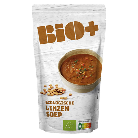 Bio+ Linzensoep