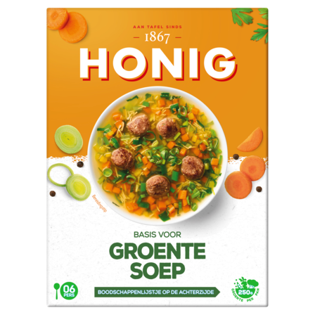 Honig basis voor Groentesoep 51 g