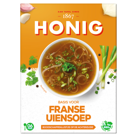 Honig basis voor Franse Uiensoep 64 g