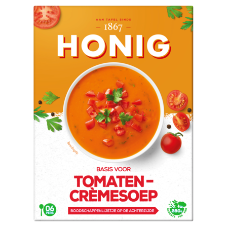 Honig basis voor Tomaten Cremesoep 112 g