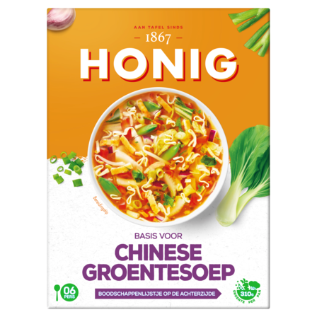 Honig basis voor Chinese Groentesoep 57 g