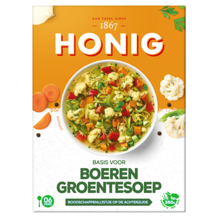 Honig basis voor Boeren Groentesoep 41 g