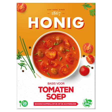 Honig basis voor Tomatensoep 87 g
