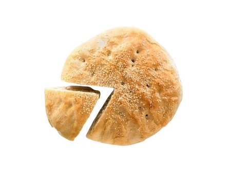 Turkse Pide sesam