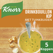 Knorr Drinkbouillon Kip met Tuinkruiden 5 x 6,1 g