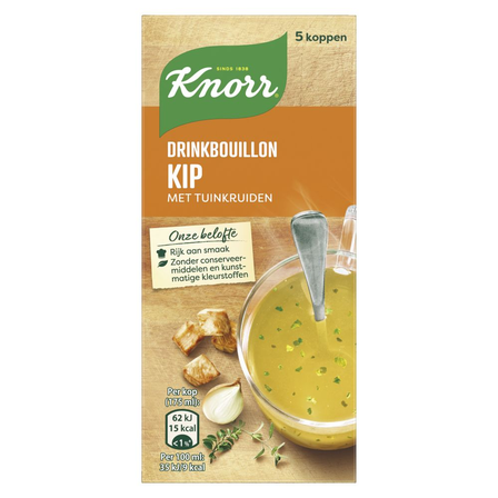 Knorr Drinkbouillon Kip met Tuinkruiden