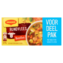 Maggi Rundvlees Bouillon Tabletten Voordeelpak
