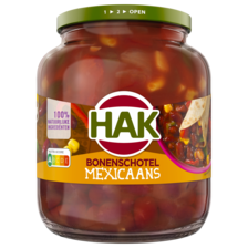 Hak Bonenschotel Mexicaans 700 g