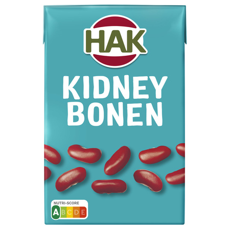 Hak Kidneybonen in pak