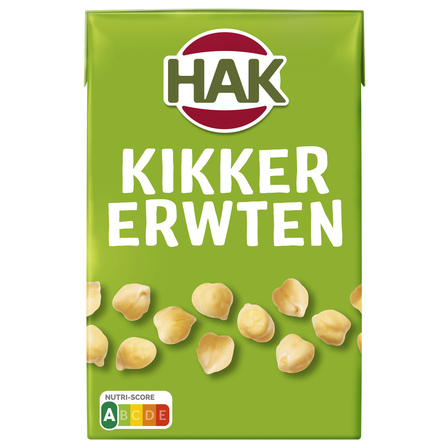 Hak Kikkererwten in pak