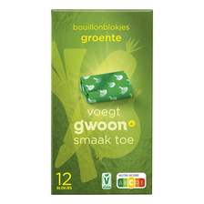 g'woon groentebouillonblokjes