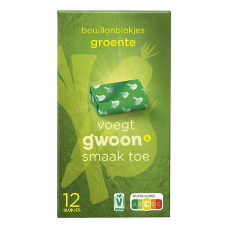 g'woon groentebouillonblokjes