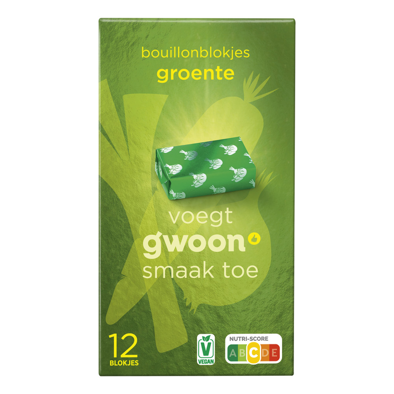 G'woon bouillon blokjes groente