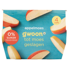 g'woon Appelmoes Cups