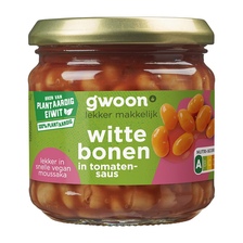 g'woon Witte Bonen in Tomatensaus