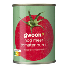 g'woon Tomatenpuree Dubbel Geconcentreerd 140 g