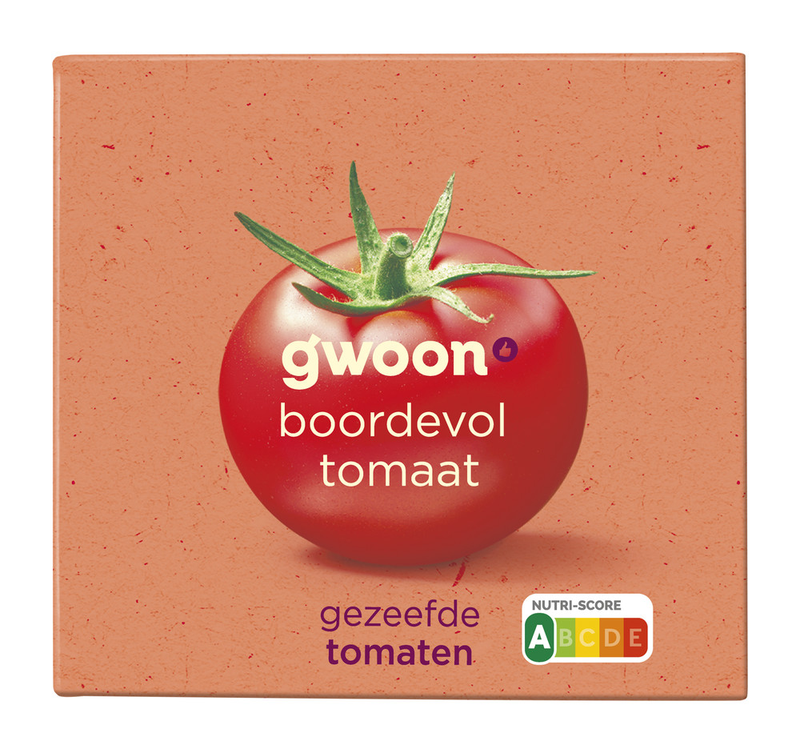 G'woon gezeefde tomaten 500gr.
