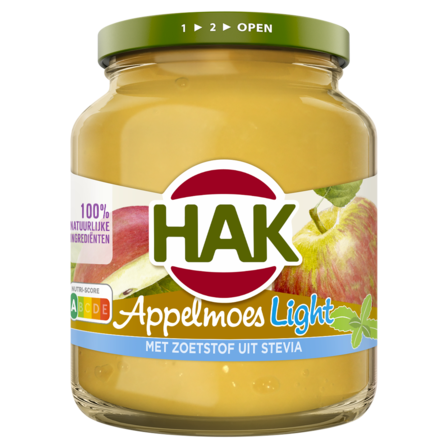 Hak Appelmoes Light 350 g