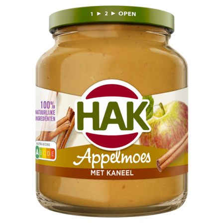 Hak Appelmoes met Kaneel