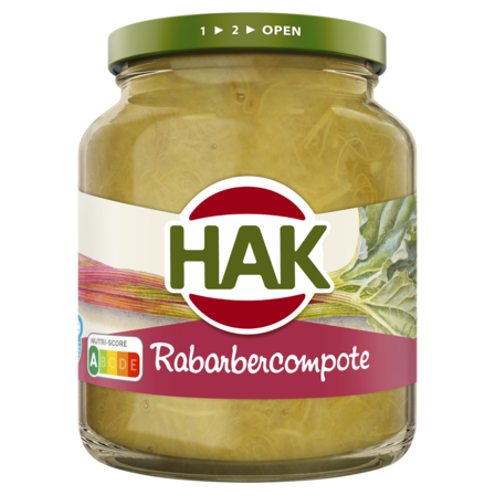 Hak Rabarbercompote 360 g