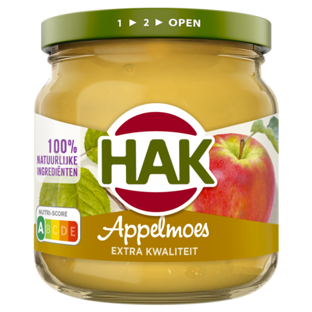 Hak Appelmoes Extra Kwaliteit 197 g