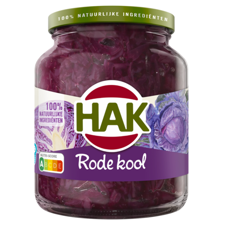 Hak Rode Kool 355 g