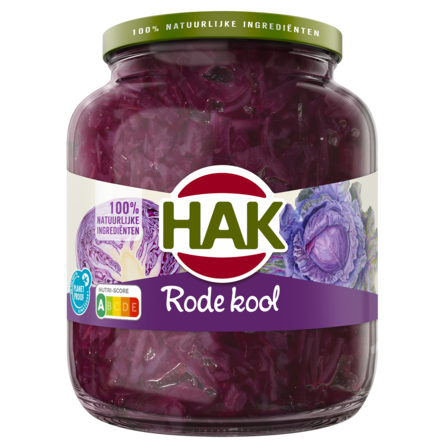 Hak Rode Kool 700 g